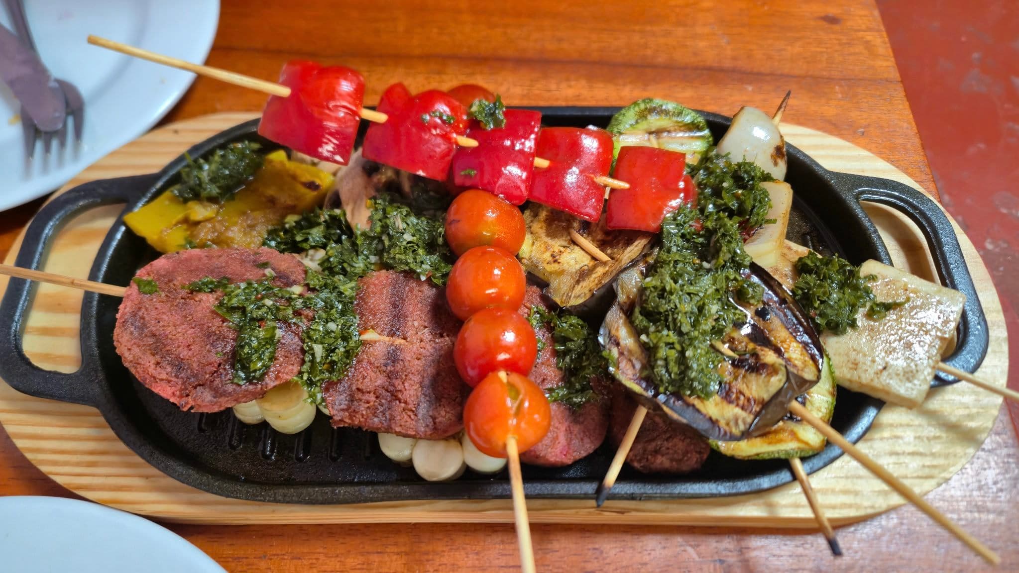 Ashka - Vegan Plant-Based Meat and Vegetable Platter (for 2)